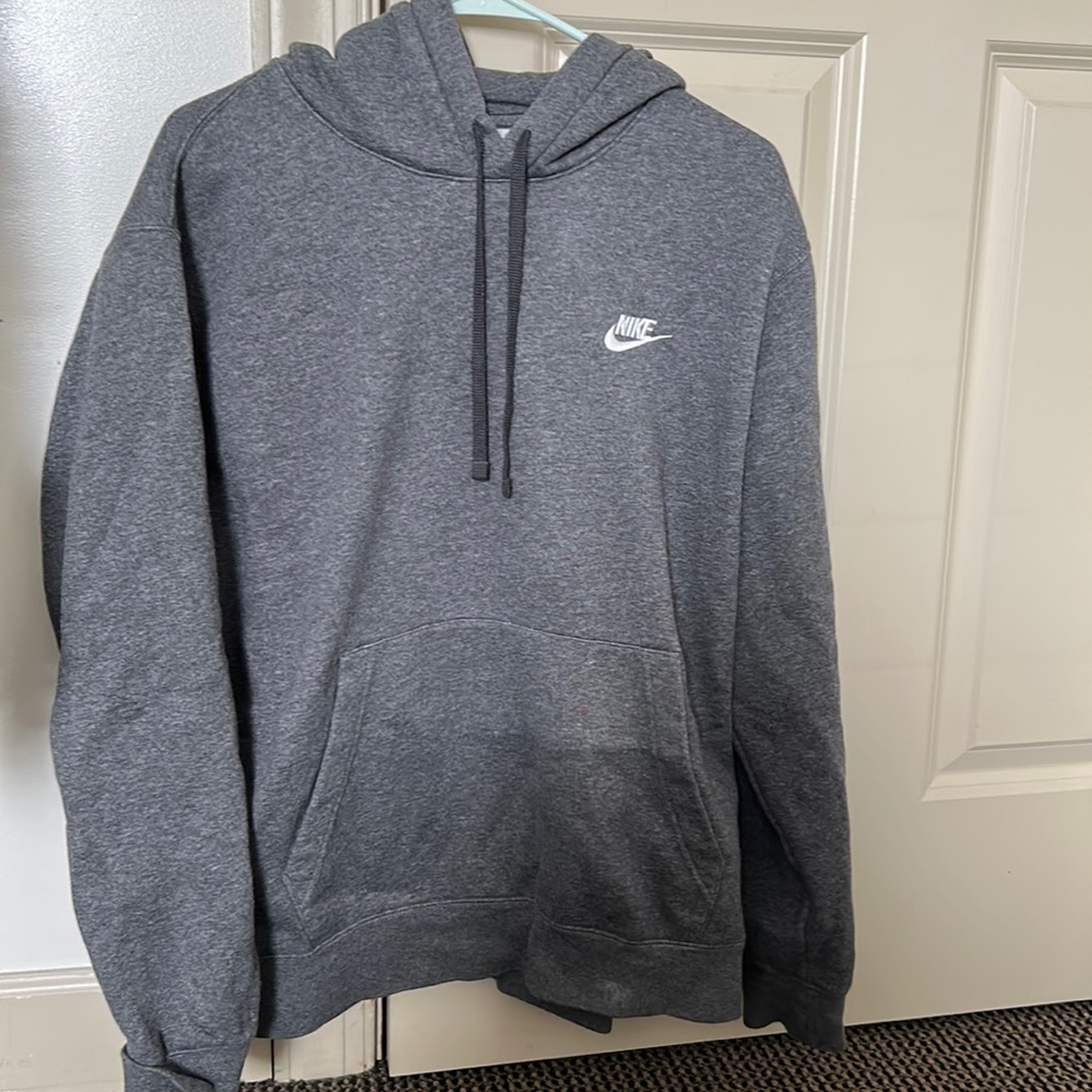 Grey Nike hoodie